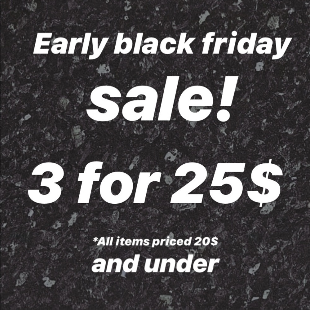 Early Black Friday Sale! Bundle and save!!